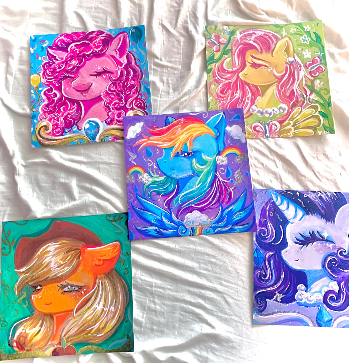 Pony paintings