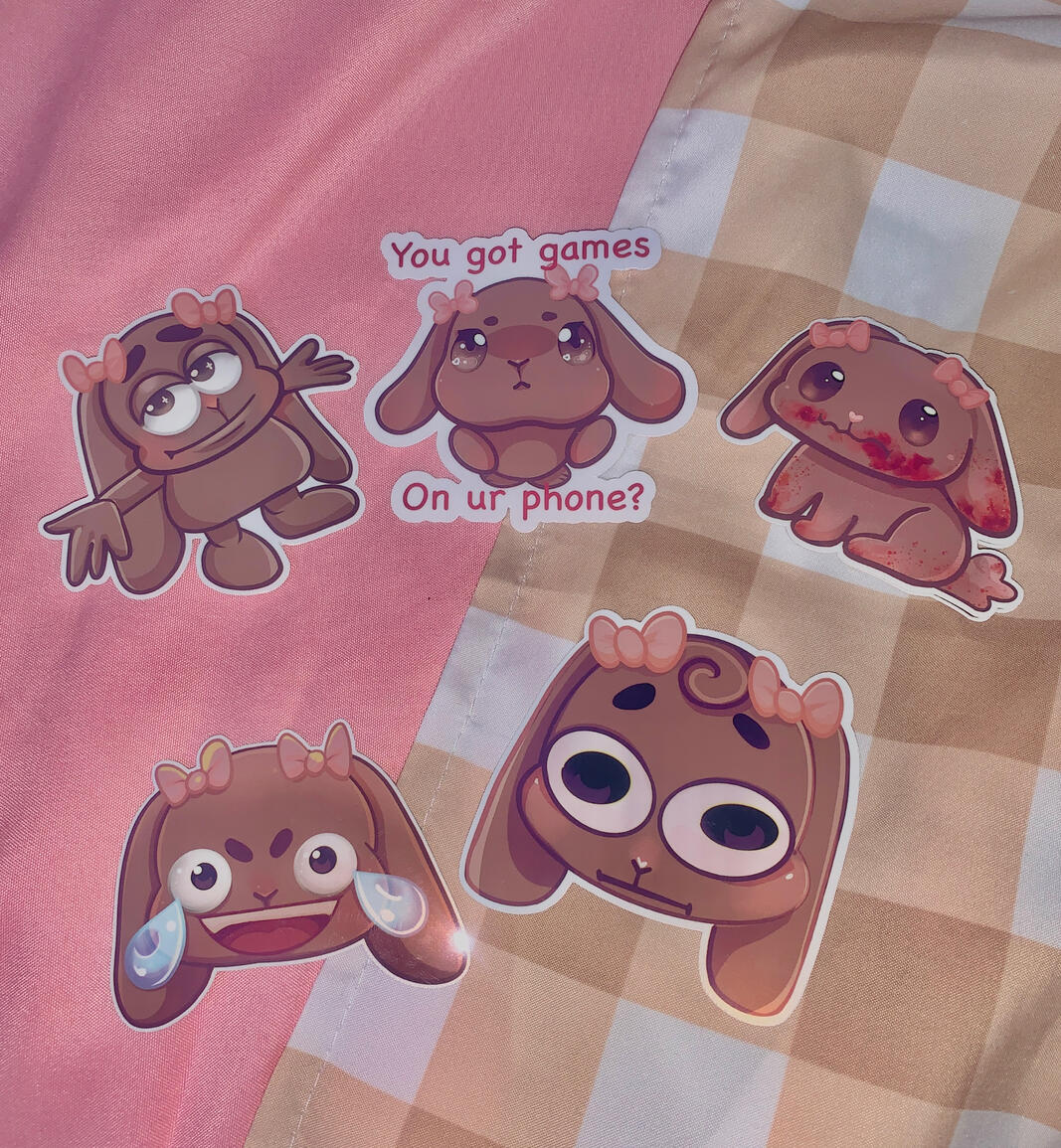 Cinnabun stickers